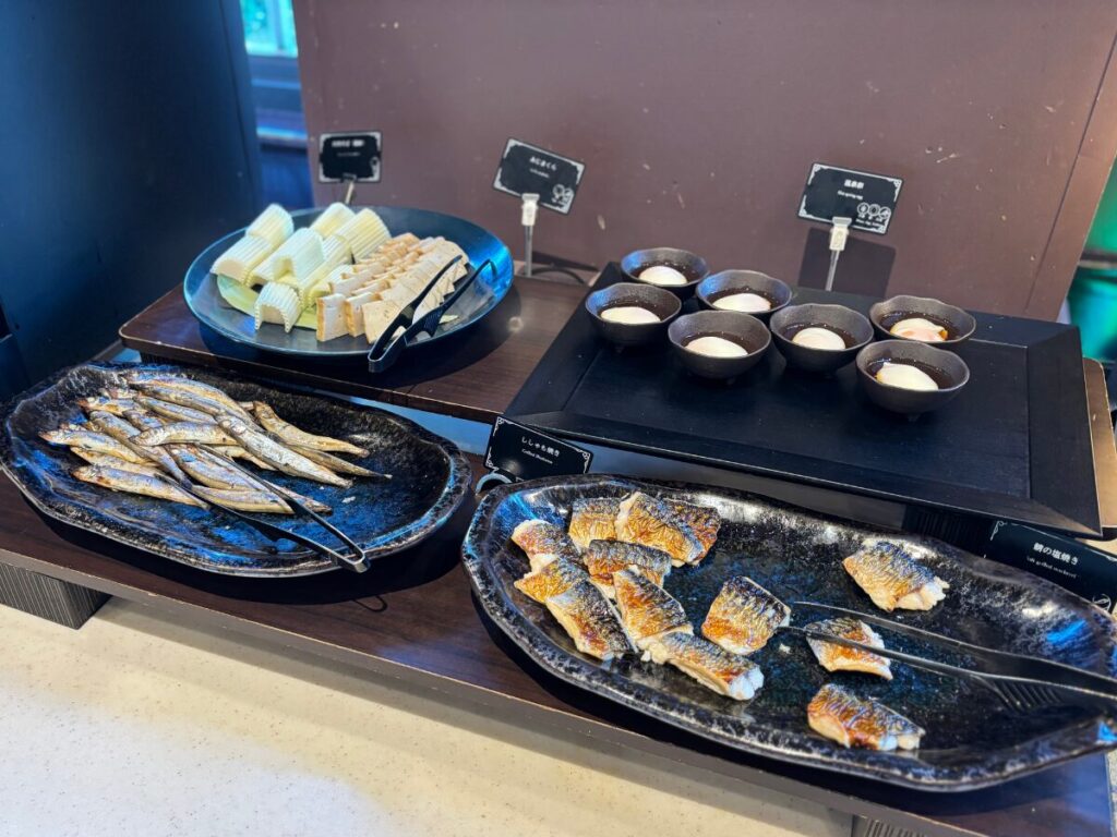 ホテルアムステルダムの朝食ビュッフェの和食の内容