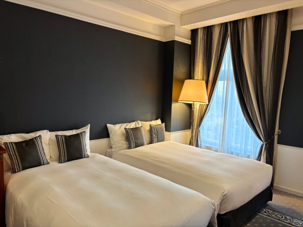 ホテルアムステルダムデラックスルームの4ベッドルーム