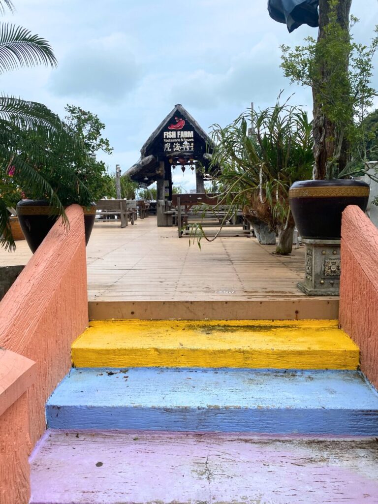 ランカウイ島のフィッシュファームレストラン
