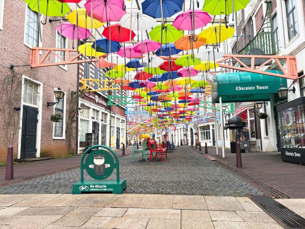 開園前のハウステンボス