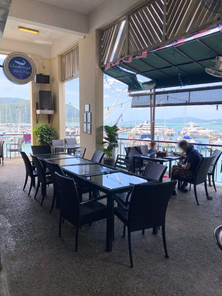 スカボロフ・フィッシュ&チップス(Scarborough Fish & Chips)店内