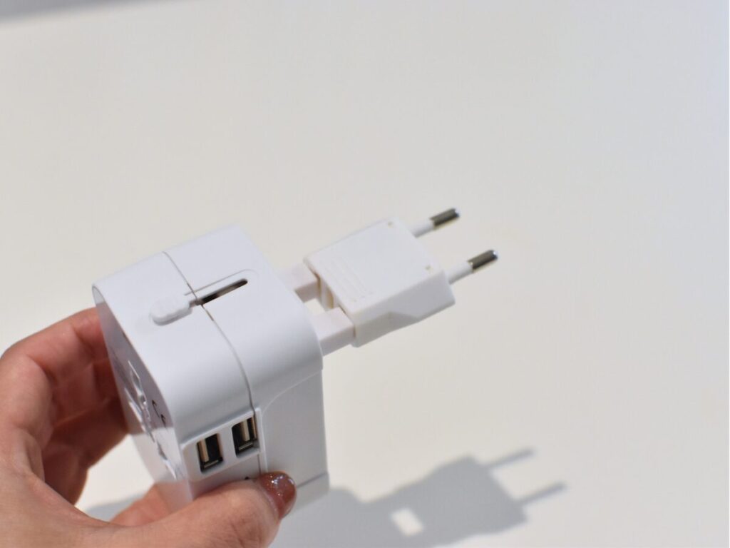 韓国用延長プラグ付きセカプラマルチプラグ