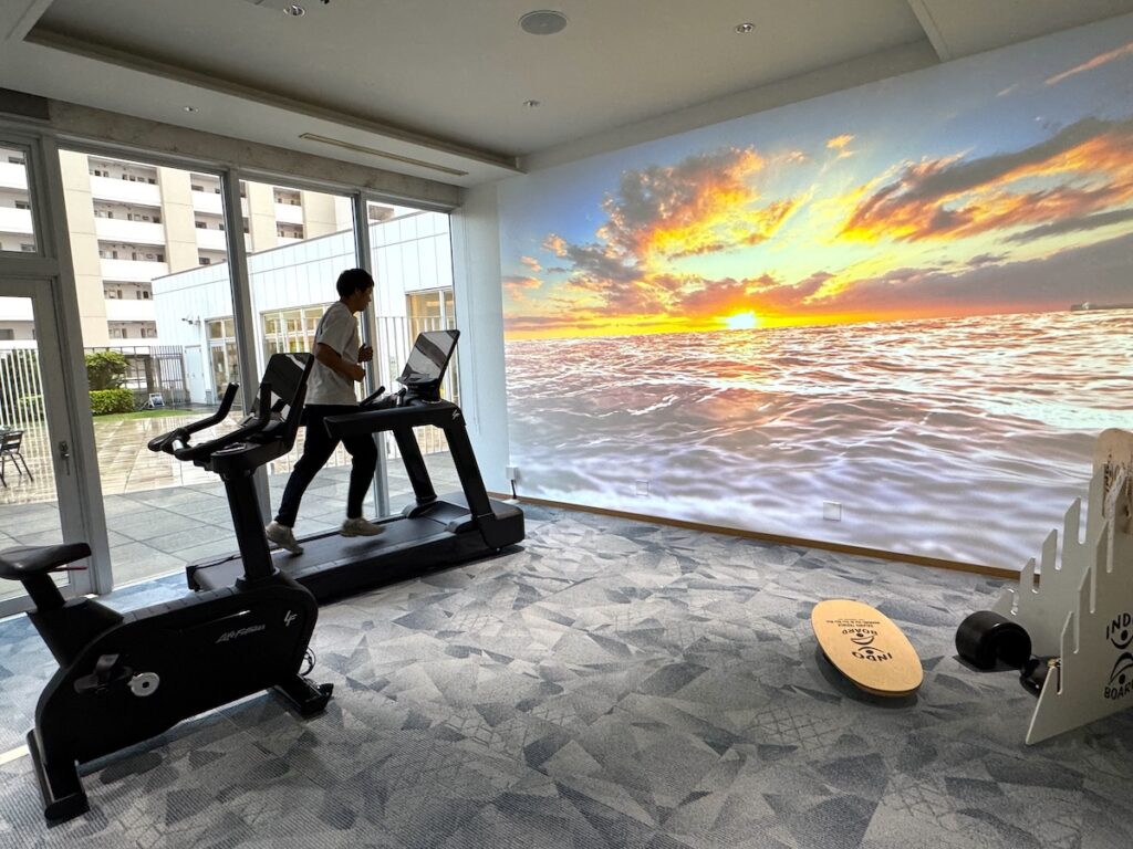 東急ステイ沖縄那覇のフィットネスルーム