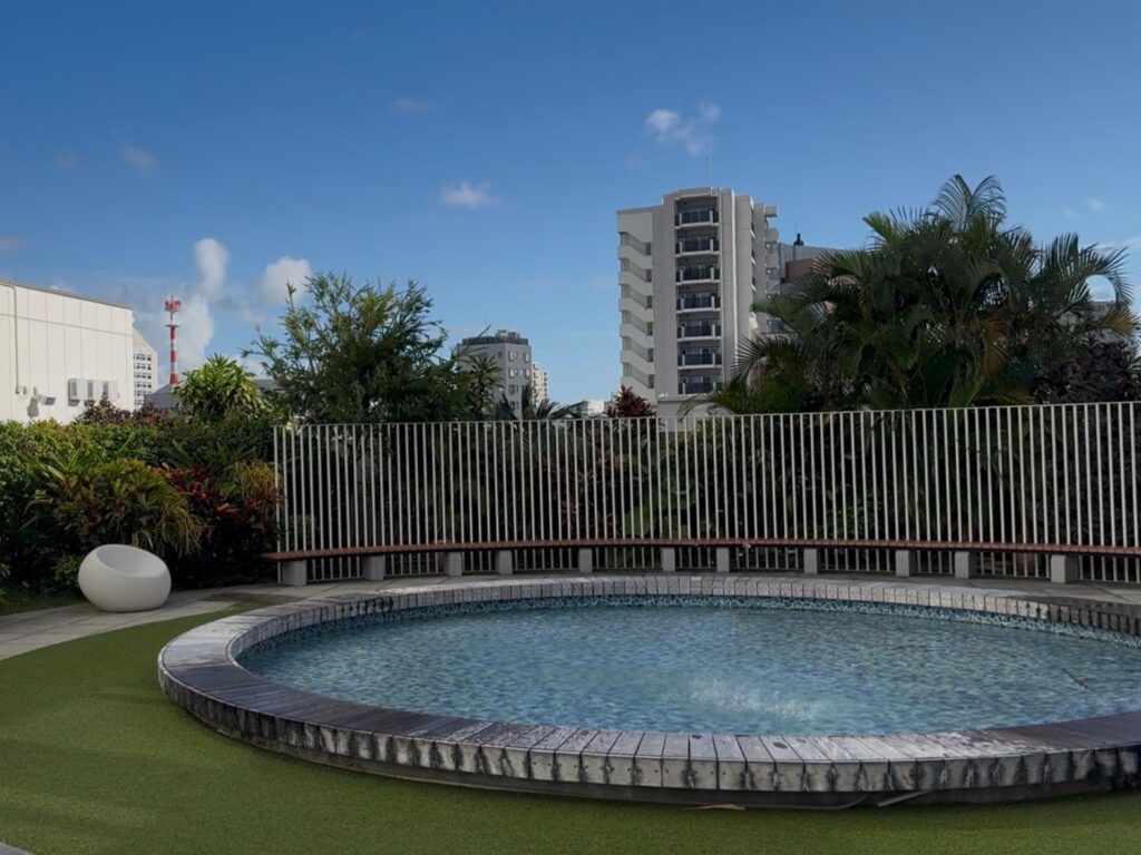 東急ステイ沖縄那覇のくじらの噴水