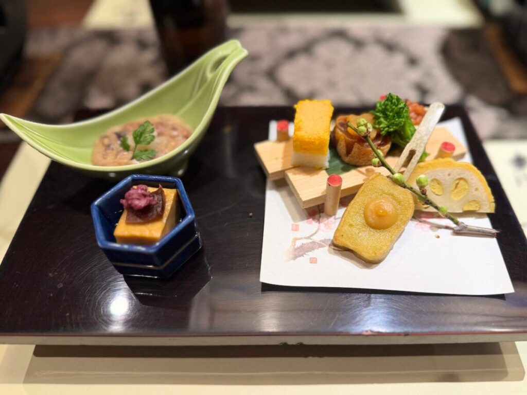 白玉の湯 華鳳|夕食の八寸