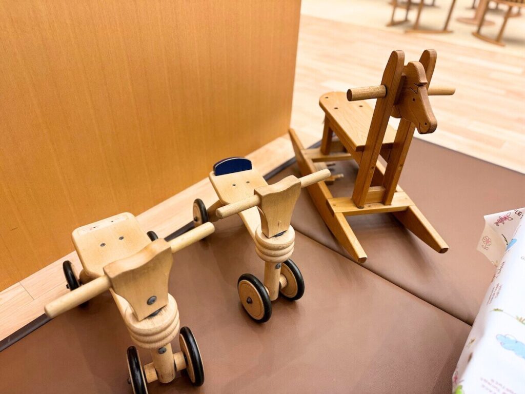 白玉の湯 華鳳の大浴場のお休み処にちょっとしたおもちゃ