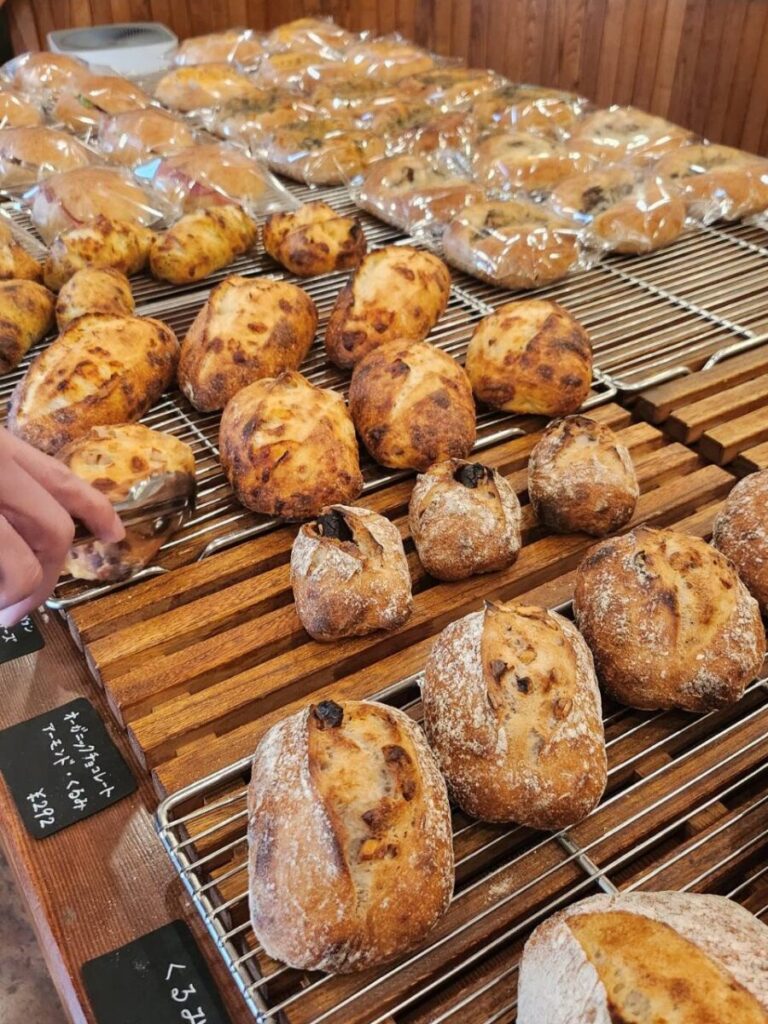 boulangerie mugiのパン