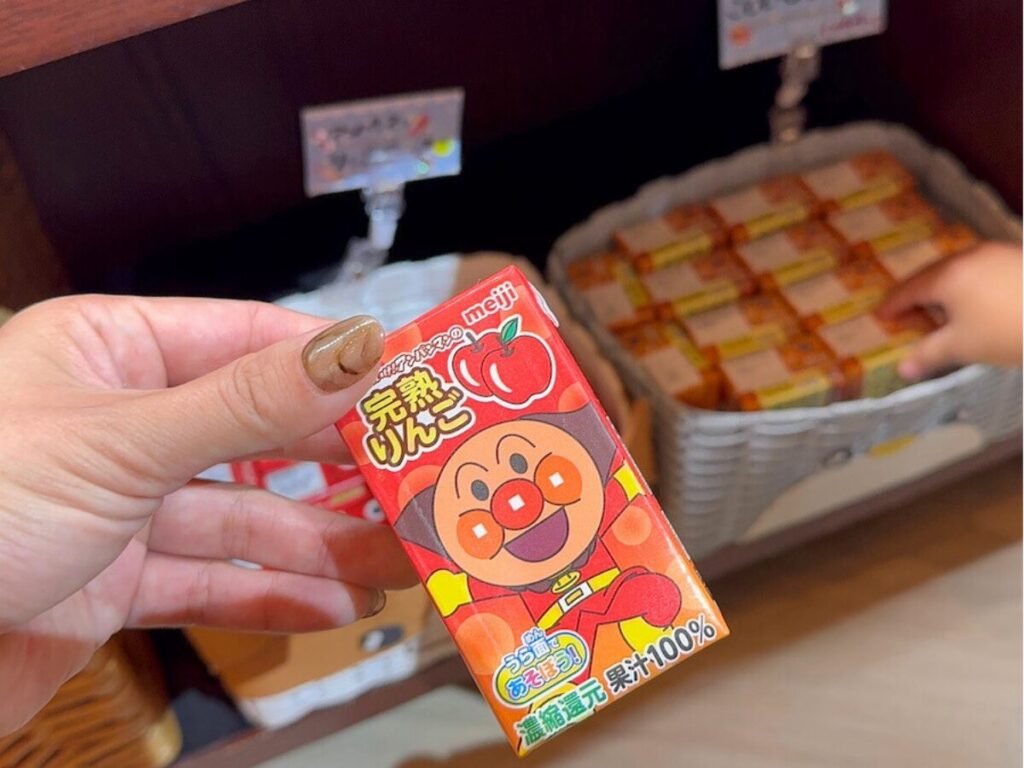 白玉の湯 華鳳の朝食のキッズドリンク