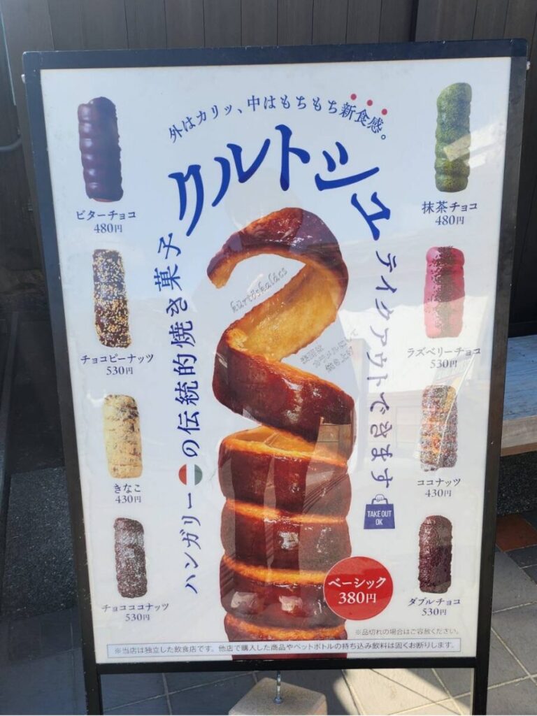 クルトシュ看板(倉敷洋食BALATON)