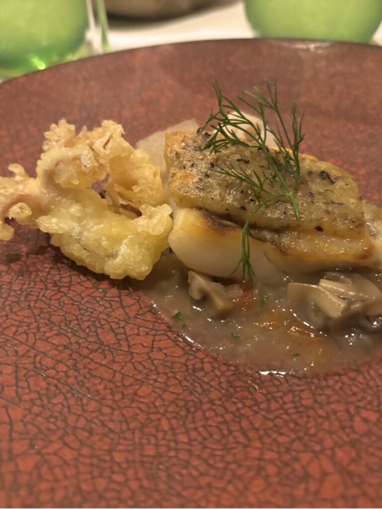 アオアヲナルトリゾートのフレンチレストラン「フォーシーズン」でのフレンチディナー