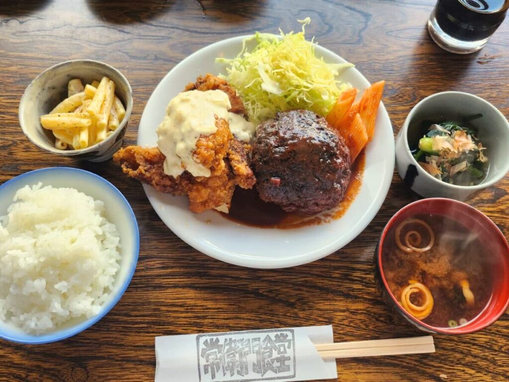 常衛門食堂で食べたもの