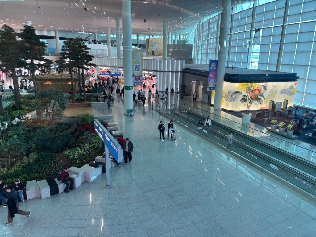 仁川空港第2ターミナルのスカイハブラウンジ