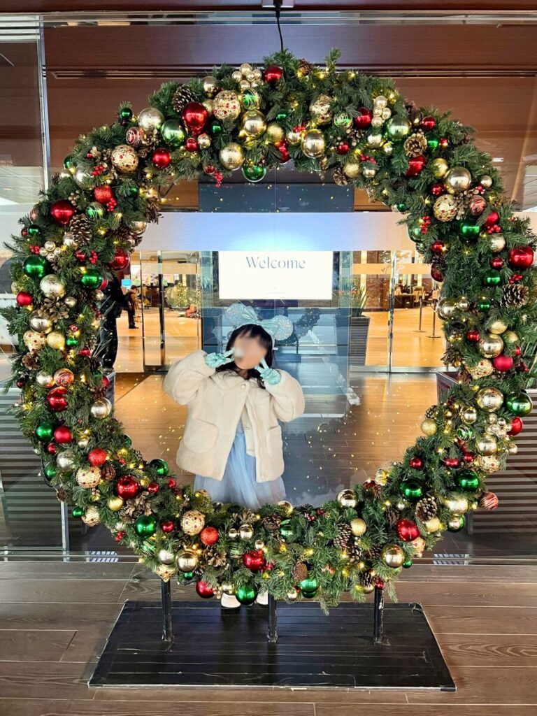 シェラトン・グランデ・トーキョーベイのクリスマスのリース
