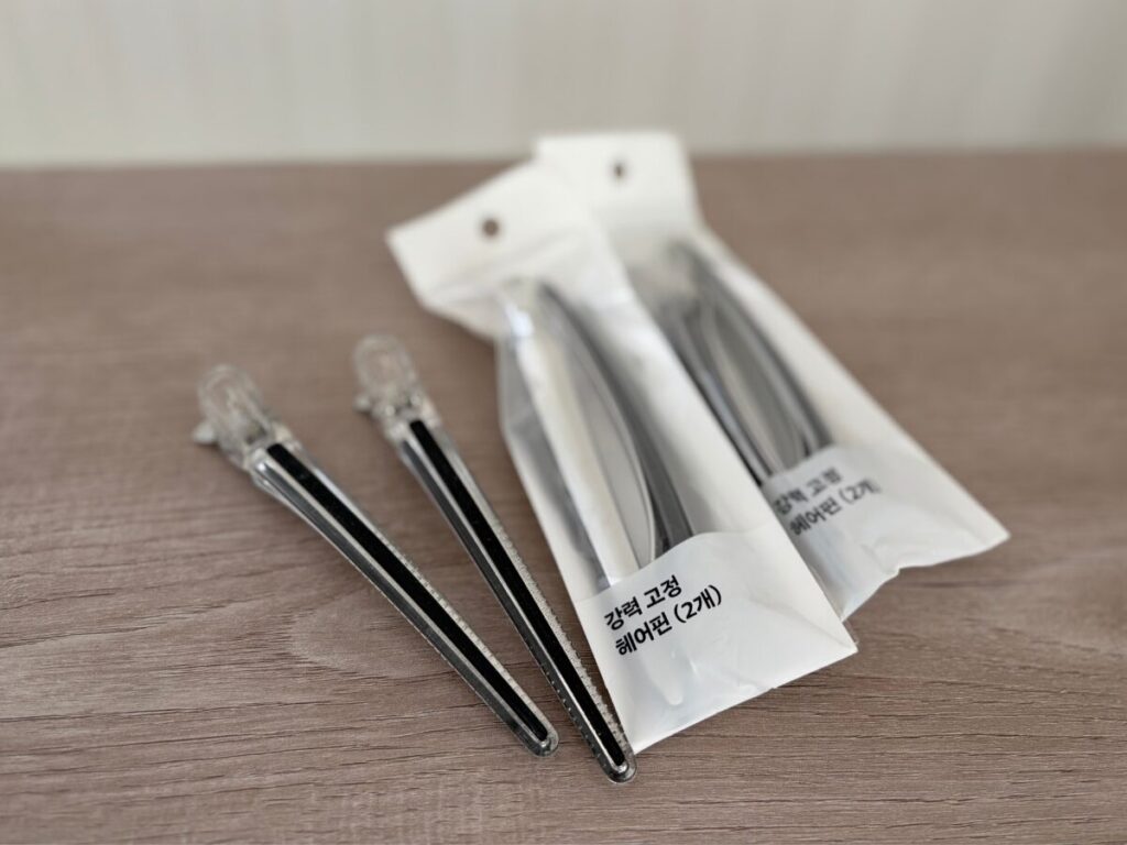 オリーブヤング ノンスリップヘアクリップ